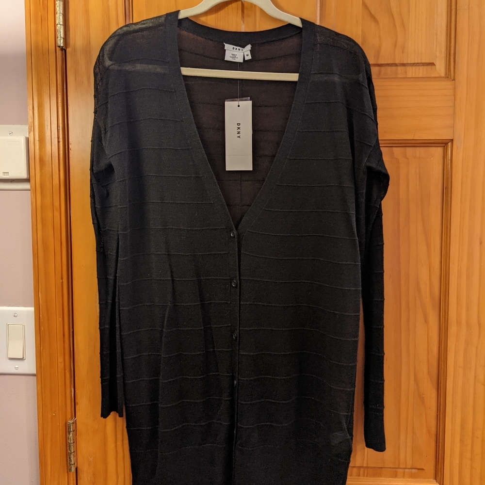 DKNY cardigan.